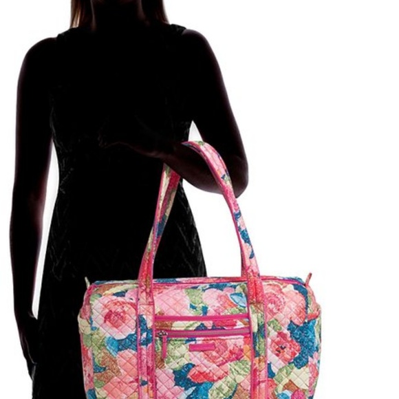 New Vera Bradley Iconic Small Duffel cotton bag - Picture 7 of 7